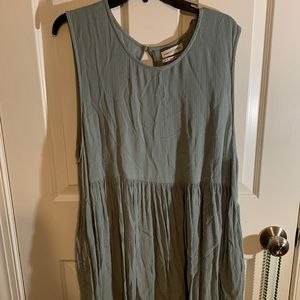 Urban Outfitters Pocket Sleeveless Babydoll Dress
